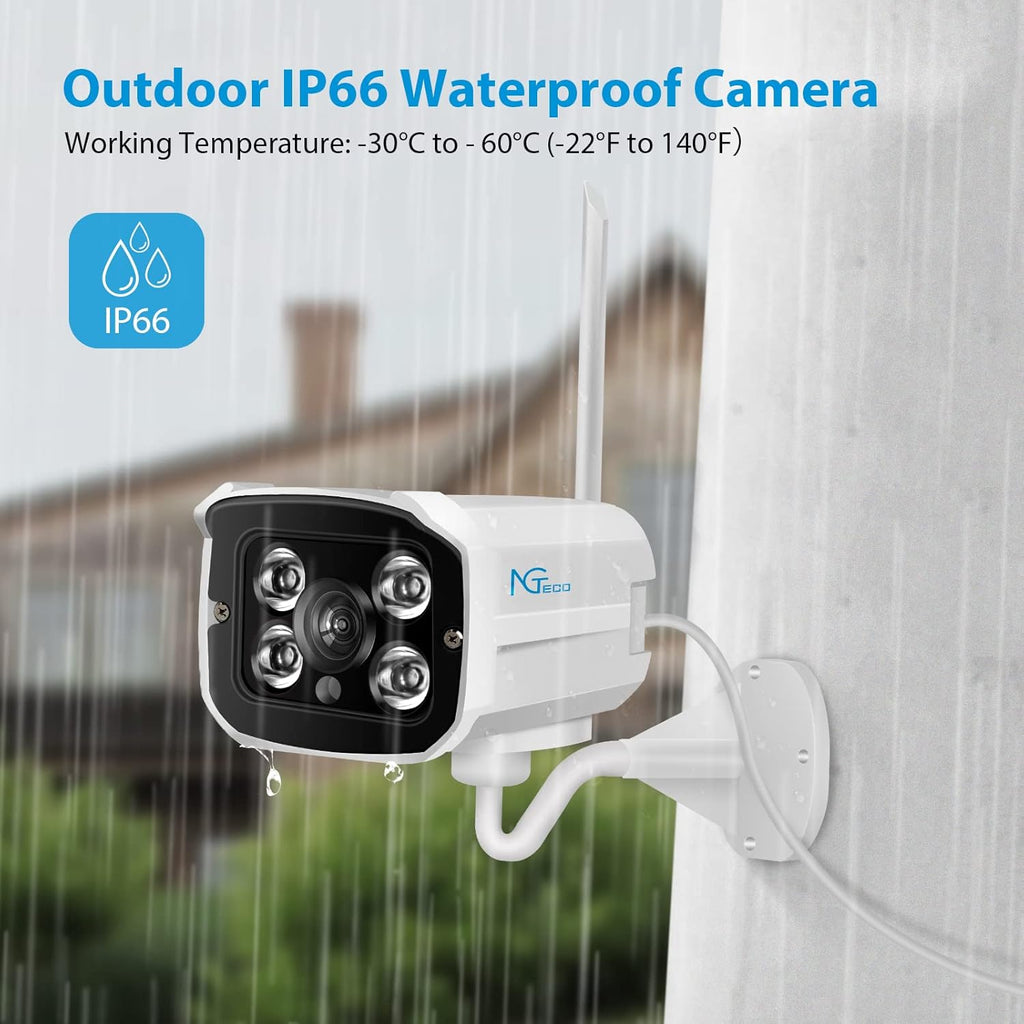 Wireless Security Camera System with 1TB Hard Drive and Two-Way Audio Y238