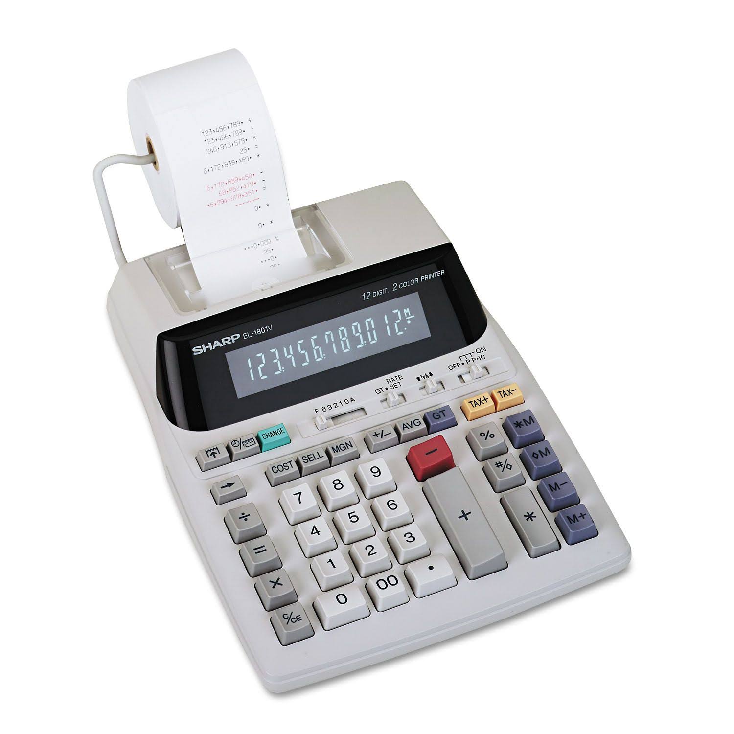 12 Digit Printing Calculator Y730596