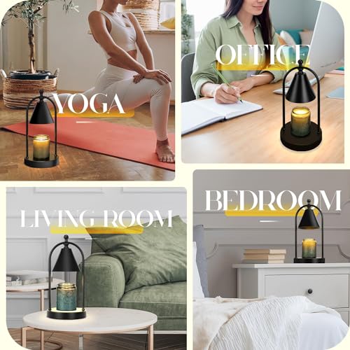 Candle Warmer Lamp with Timer, Dimmable for Bedroom T689