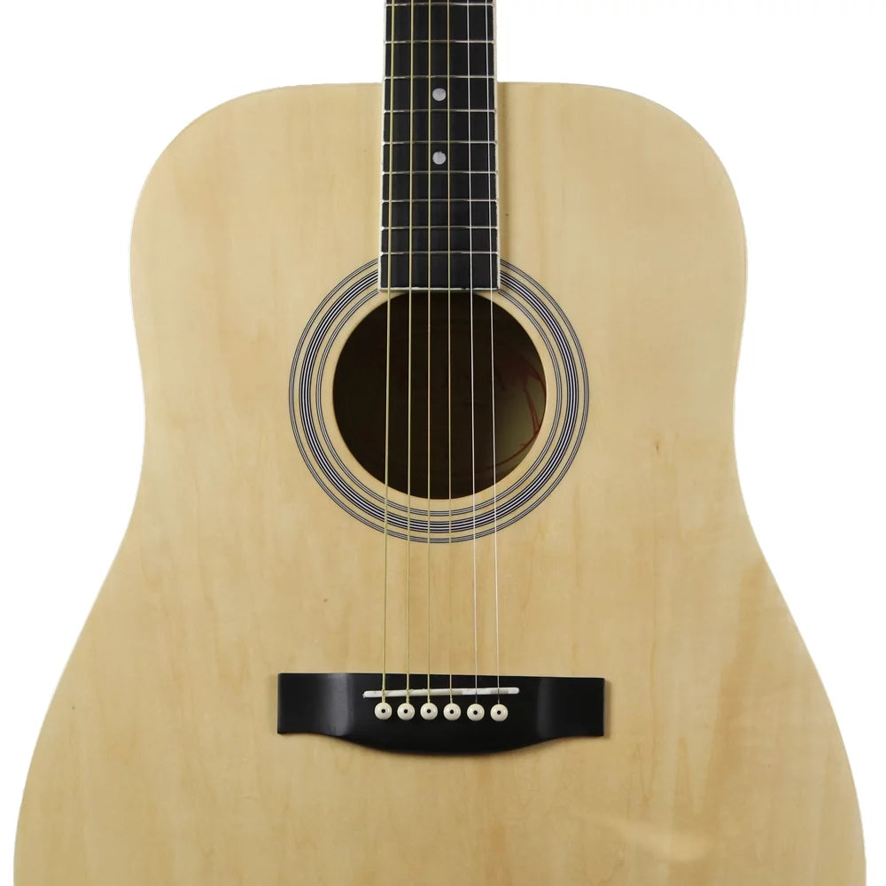 41-inch Acoustic Dreadnought Guitar, Natural Finish M914