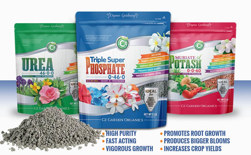 Triple Super Phosphate 0-46-0 Fertilizer for Indoor and Outdoor Plants J71679