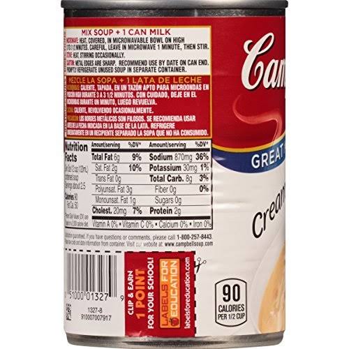 Cream of Shrimp Soup 10.5 oz Can, Pack of 12 L1068