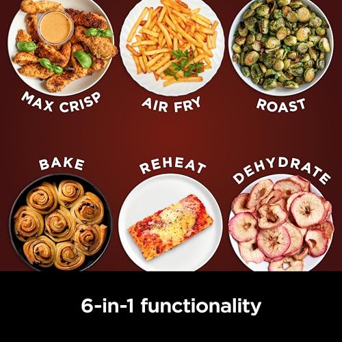 Air Fryer 4-in-1 with 5 QT Capacity, Nonstick Basket & Crisper Plate V1873