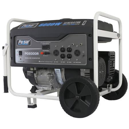 6,000 Peak Watt Gas-Powered Portable Generator G630186