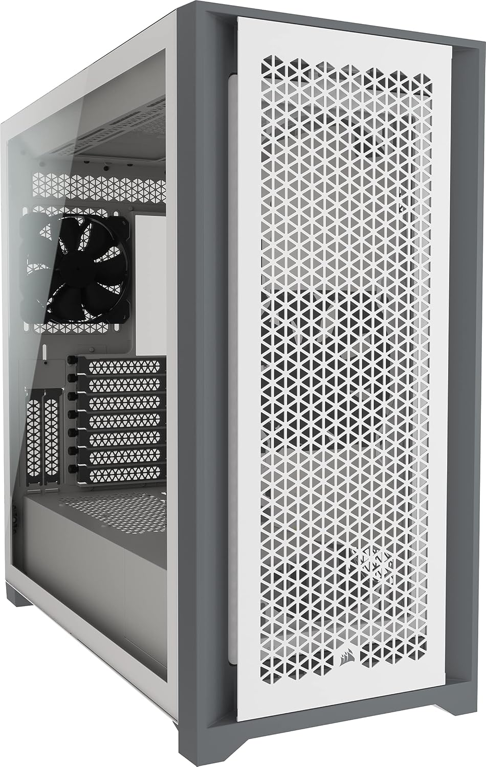 Mid-Tower ATX PC Case with Tempered Glass - Black M89495
