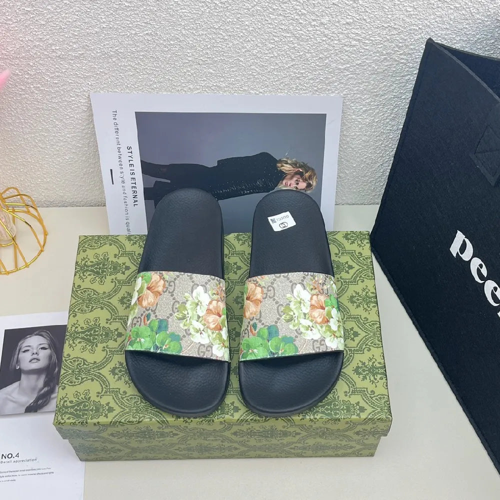 Casual Print Slippers S487