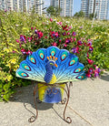 Butterfly Decor Flower Pot,Metal Flower Pot,Outdoor Flower Planters,Animal Succulent Flower Pot,Decorative Fun Planter for Cactus and Air Plants for Indoor/Outdoor Use,Perfect Gardening Gifts