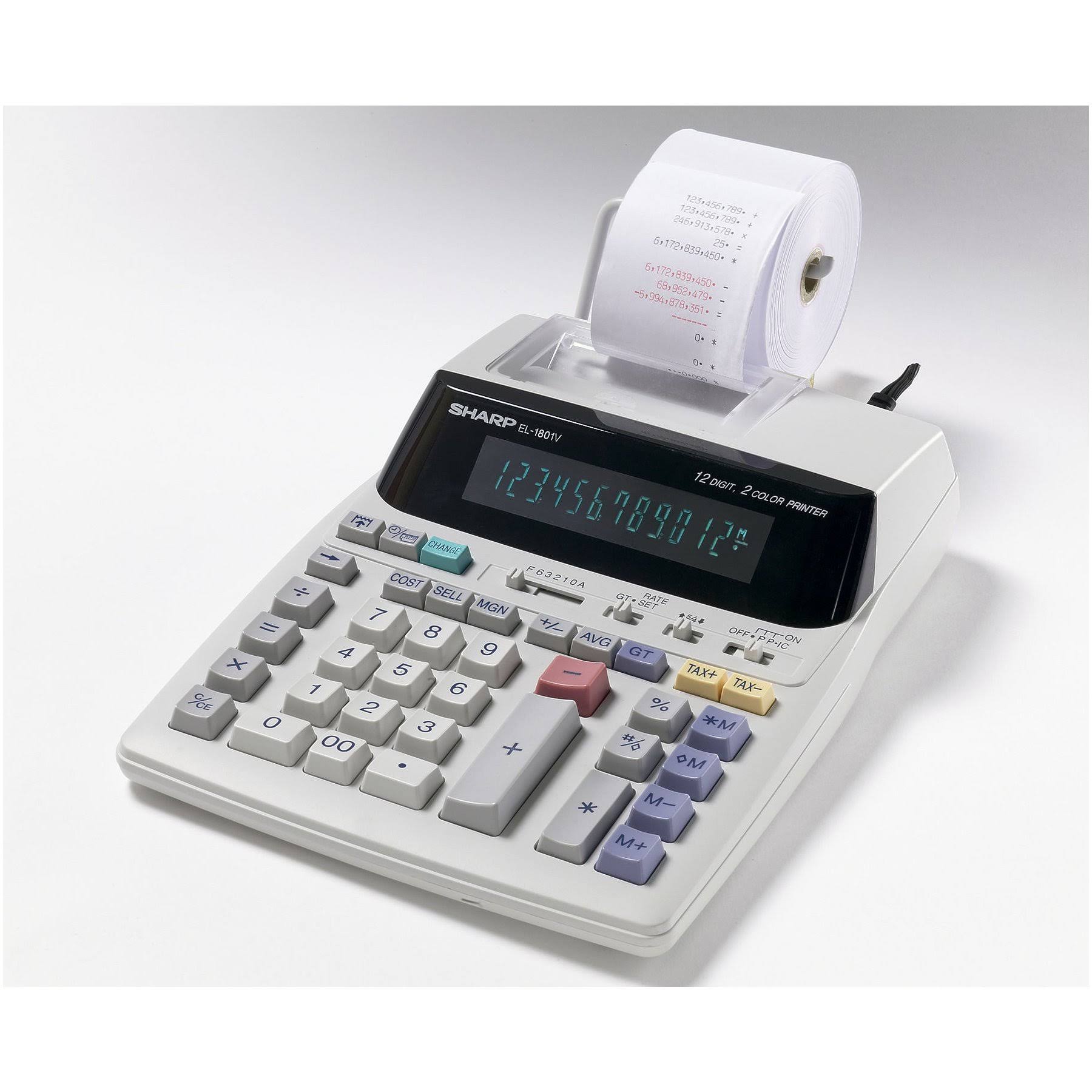 12 Digit Printing Calculator Y730596