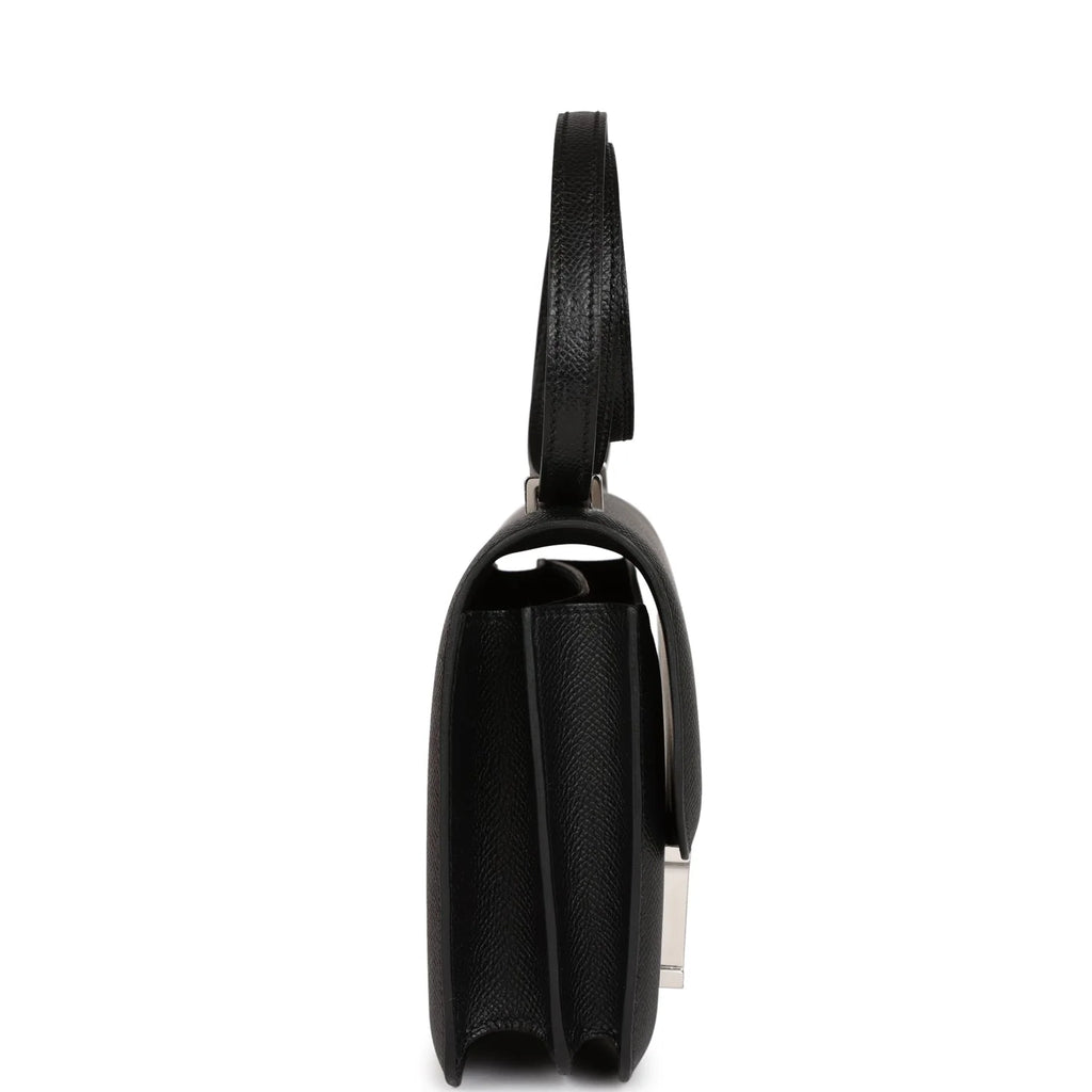 Black Epsom Leather Crossbody Bag F8619