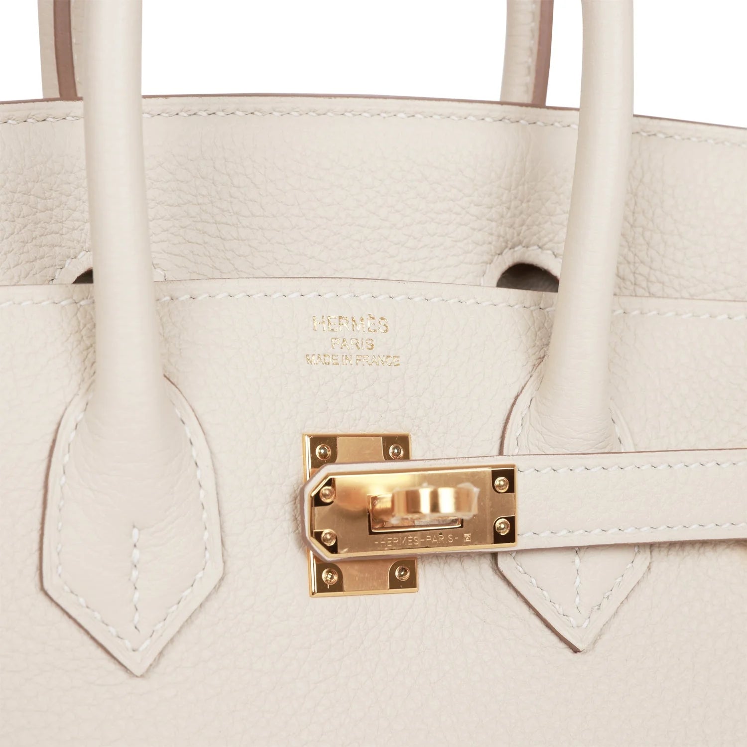 Birkin 25 Craie Togo Gold Hardware V117