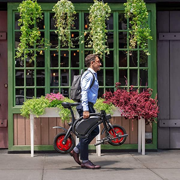 Folding Electric Bike with LCD Display, Lightweight and Portable Q84744