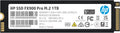 HP FX900 Pro 1TB NVMe GEN4 Gaming SSD - PCIe 16 Gb/s, M.2 2280 3D TLC NAND Internal Solid State Drive Up to 7000 MB/s with RAM Cache - 4A3U0AA#ABB