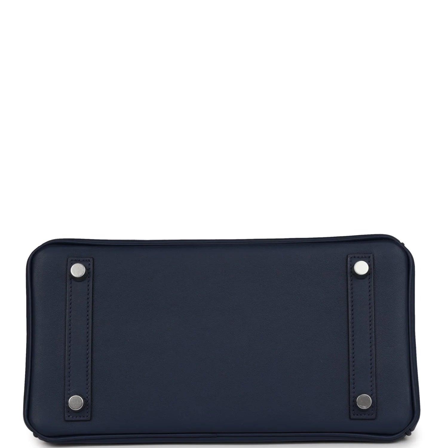 Birkin 25 Bleu Navy Swift Palladium Hardware U109