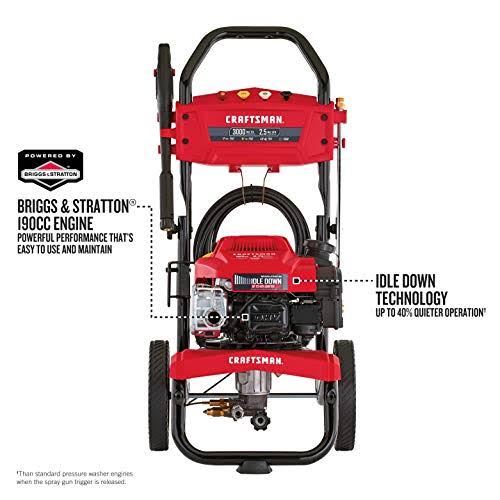 Gas Pressure Washer 3000 PSI 2.1 GPM G4675