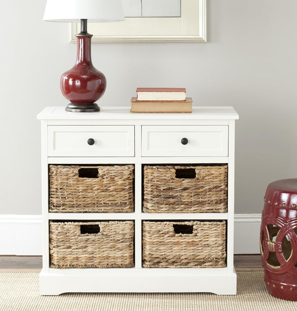 Wicker Basket Storage Unit L491