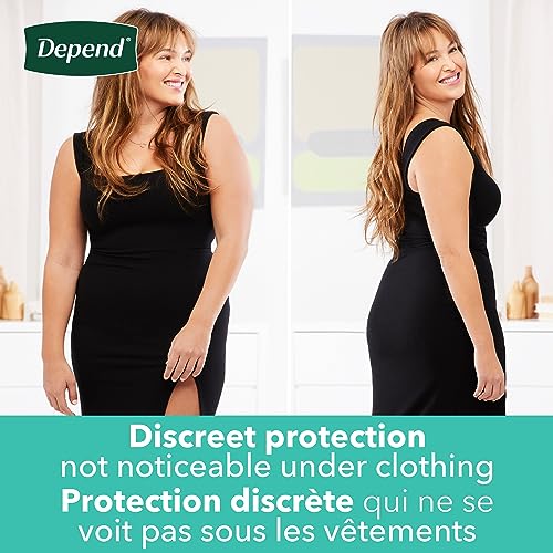 Disposable Incontinence Underwear for Women, Maximum Absorbency, Medium, 18 Count Q3363