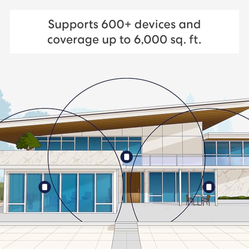 Tri-band mesh Wi-Fi 7 router, 3-pack, coverage up to 6,000 sq. ft. P3102