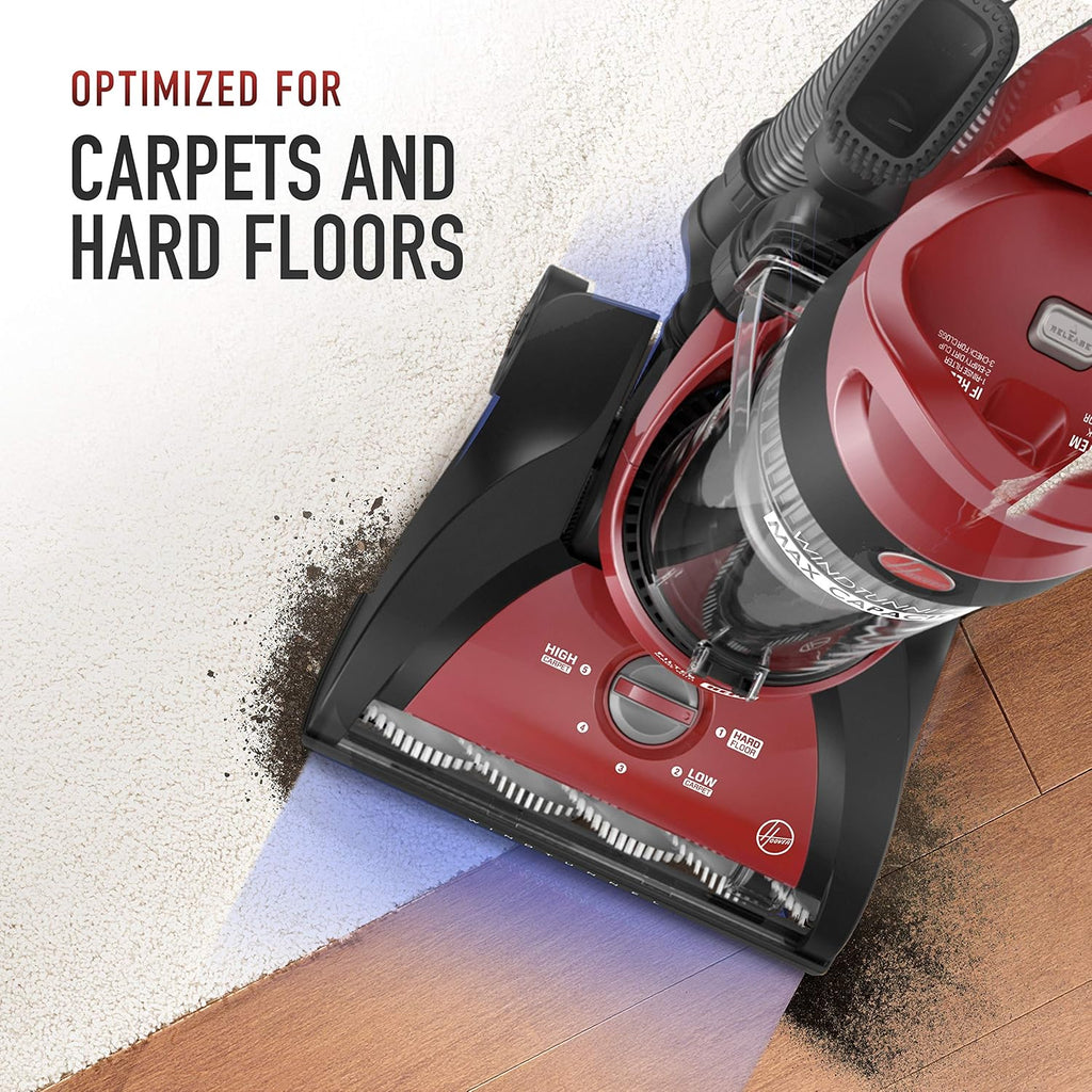 Upright Vacuum Cleaner with HEPA Filtration D370