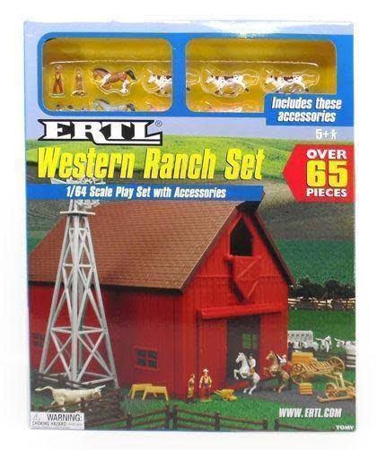 Farm Country Western Ranch Playset - 65 Piece L736