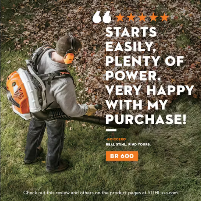 Commercial Gas Backpack Leaf Blower U206155
