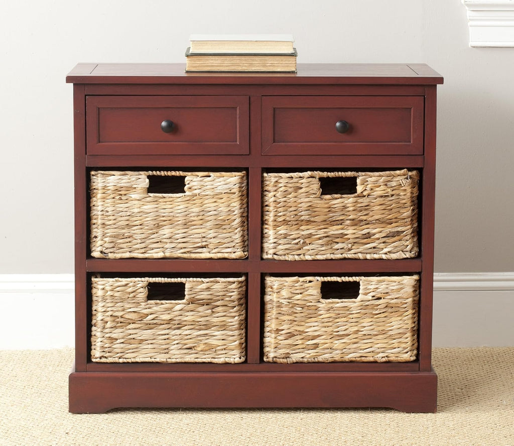 Wicker Basket Storage Unit L491