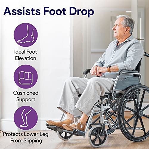 Wheelchair Leg Rest Extenders for Foot Drop Prevention and Posture Alignment U423479