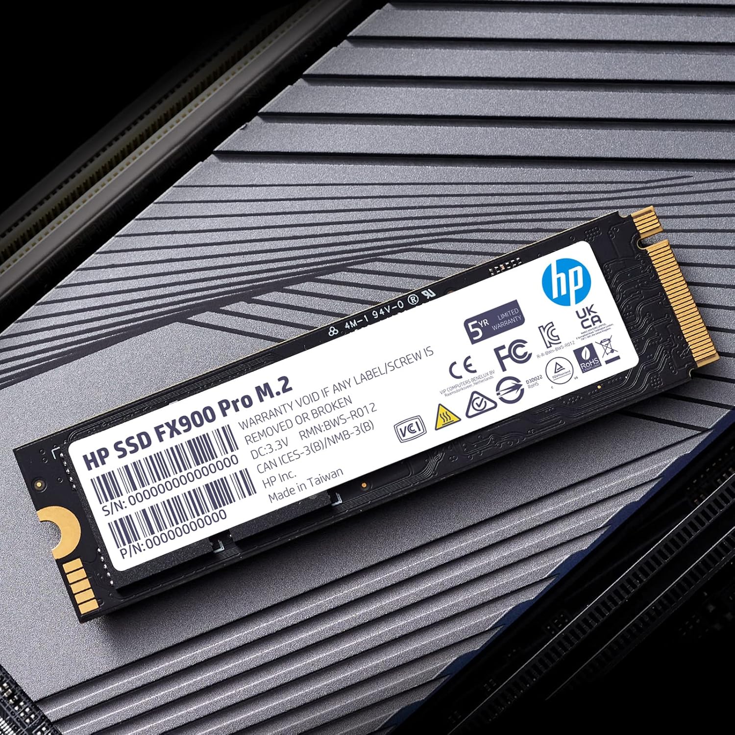 1TB NVMe Gen4 Gaming SSD - PCIe 16 Gb/s, M.2 2280 Internal Solid State Drive B41633