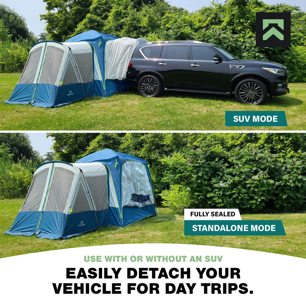 10-Person SUV Tent for Camping with 2 Screen Rooms H736976