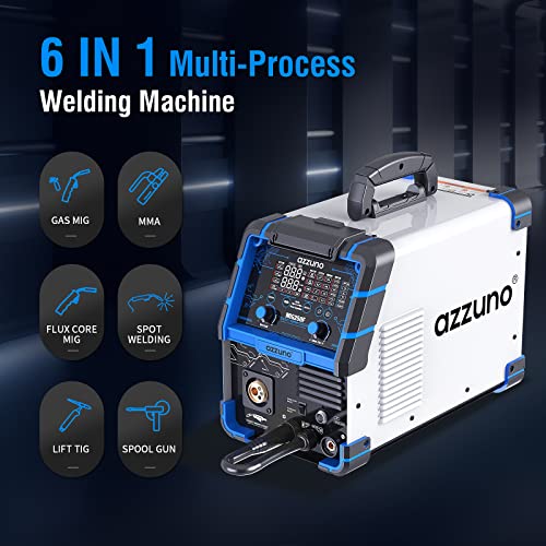 200A MIG Welder, 110V/220V Dual Voltage, 4 in 1 MIG/TIG/Stick Welder S180620