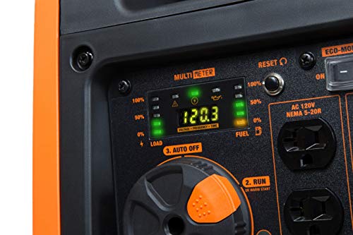6800-Watt Dual Fuel Portable Inverter Generator with Electric Start W5913