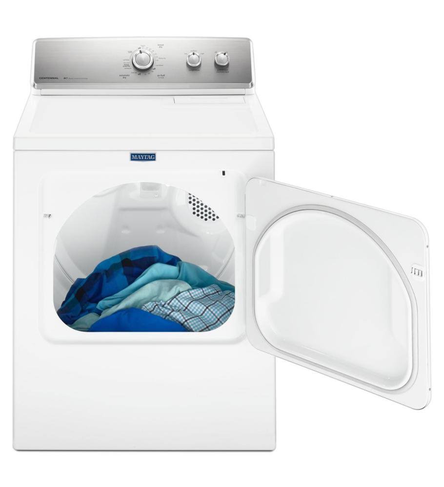 Large Capacity Dryer with Wrinkle Control - White U862