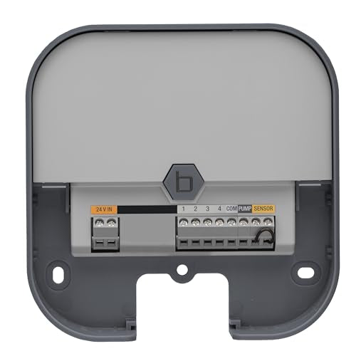 4-Zone Smart Sprinkler Controller, Gray E7109