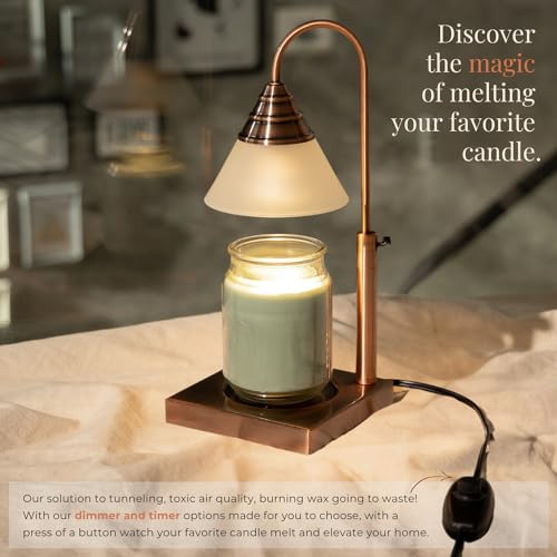 Candle Warmer Lamp, Height Adjustable, Timer & Dimmable L88785