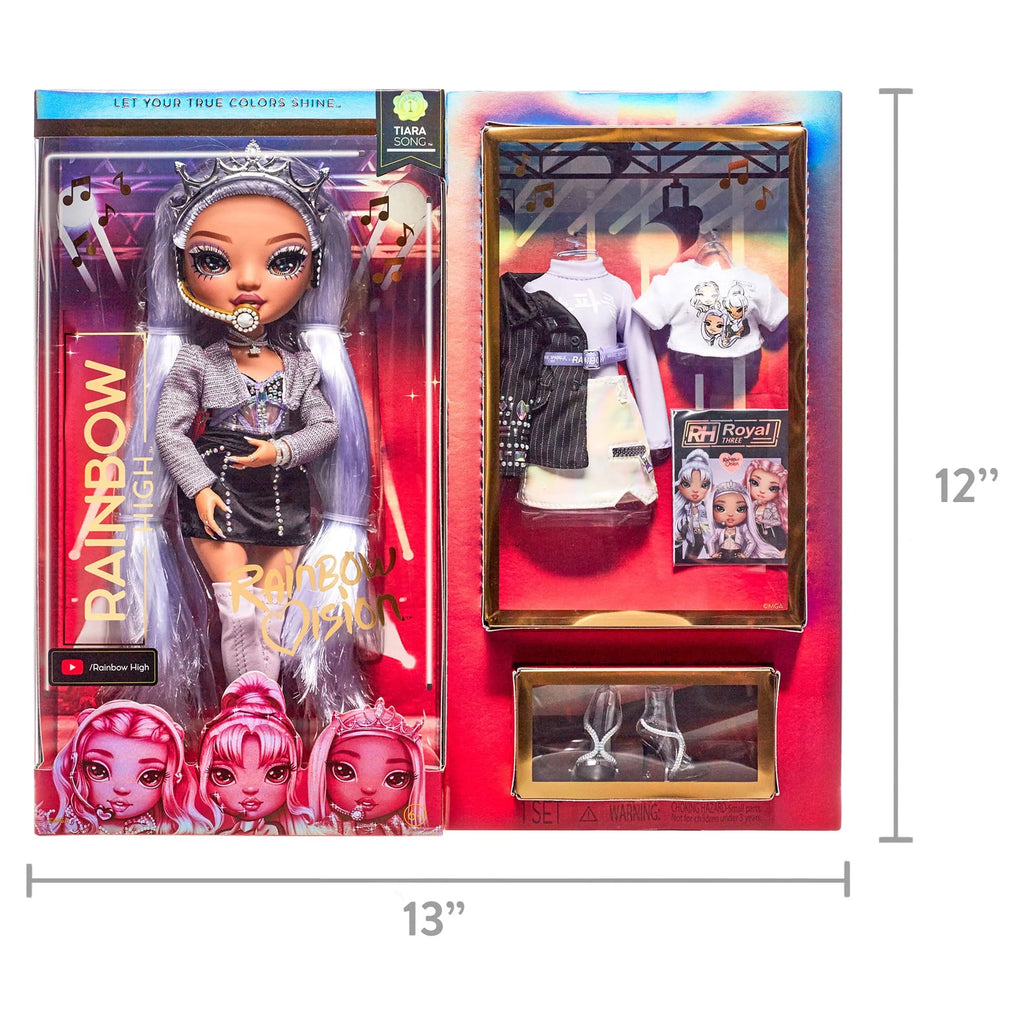 K Pop Fashion Doll with 2 Designer Outfits and Microphone Headset H363