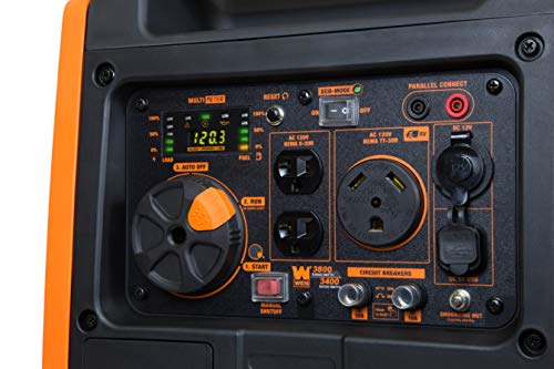 6800-Watt Dual Fuel Portable Inverter Generator with Electric Start W5913