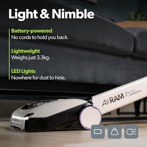 Cordless Vacuum Cleaner for Carpet and Hardwood Floors D95722