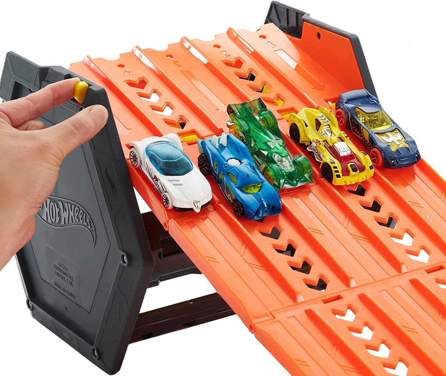 DieCast Toy Cars and Trucks Trackset with 2 Stickers S90484