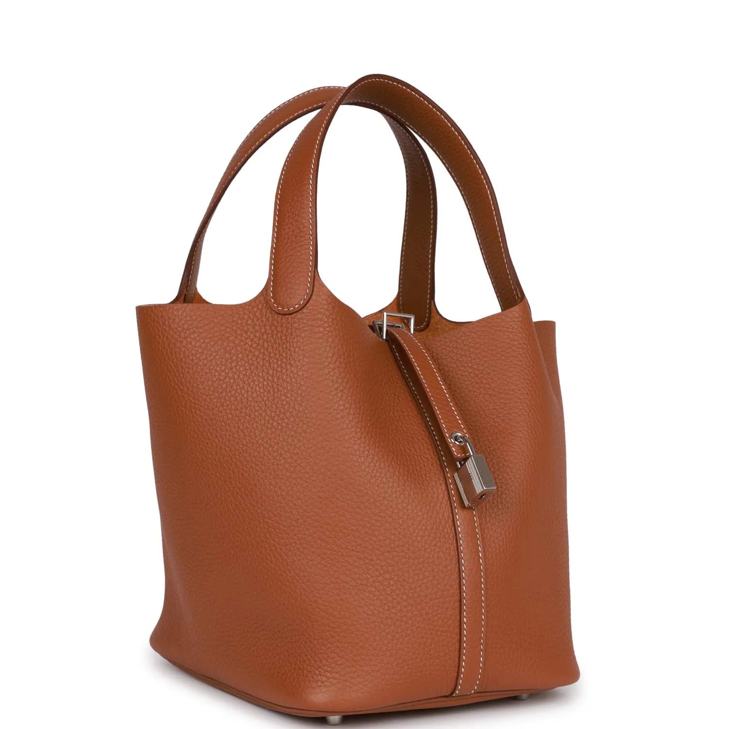 Picotin Lock 22 Leather Handbag A7457