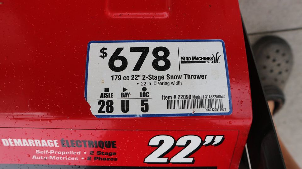 2-Stage Snow Blower 208CC Electric Start G673090
