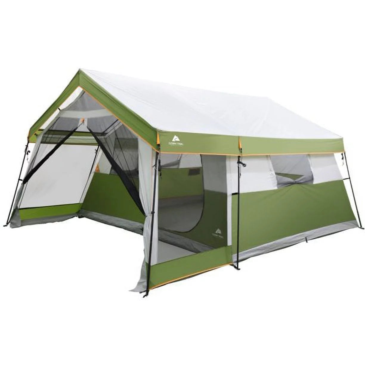 8-Person Family Cabin Tent with Screen Porch, Green V660
