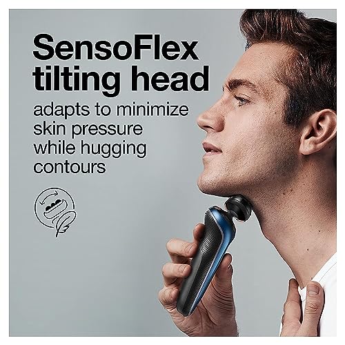 Electric Razor for Men, Wet & Dry Foil Shaver with Precision Beard Trimmer U5385