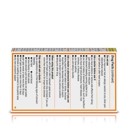 Ibuprofen Caplets 200mg, 100 Count Q4650