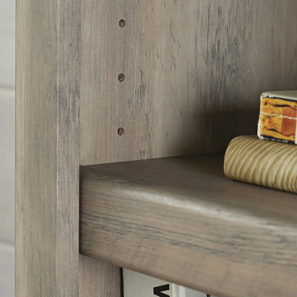 5 Shelf Bookcase, Rustic Gray L840
