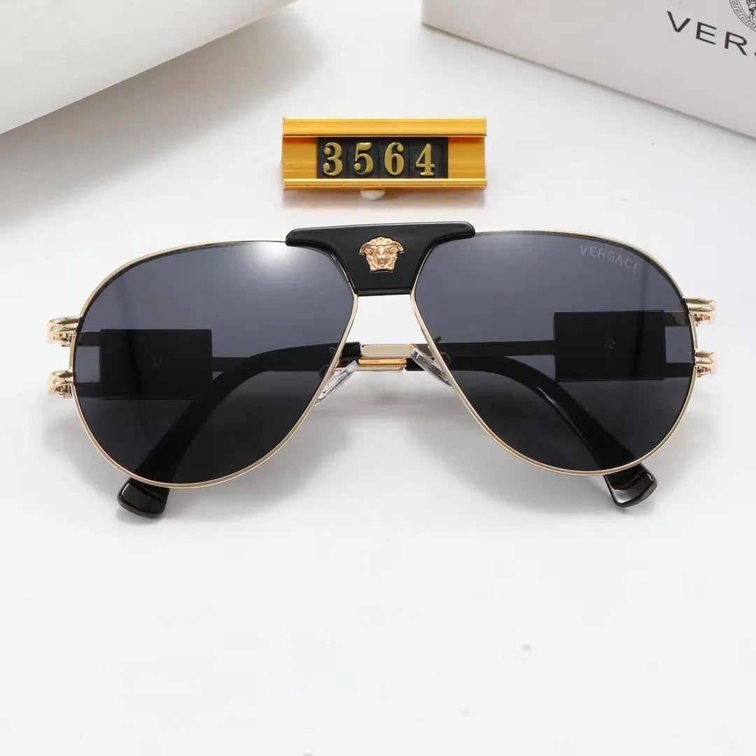 Fashion Lion Head Temple Sunglasses Polarized V650