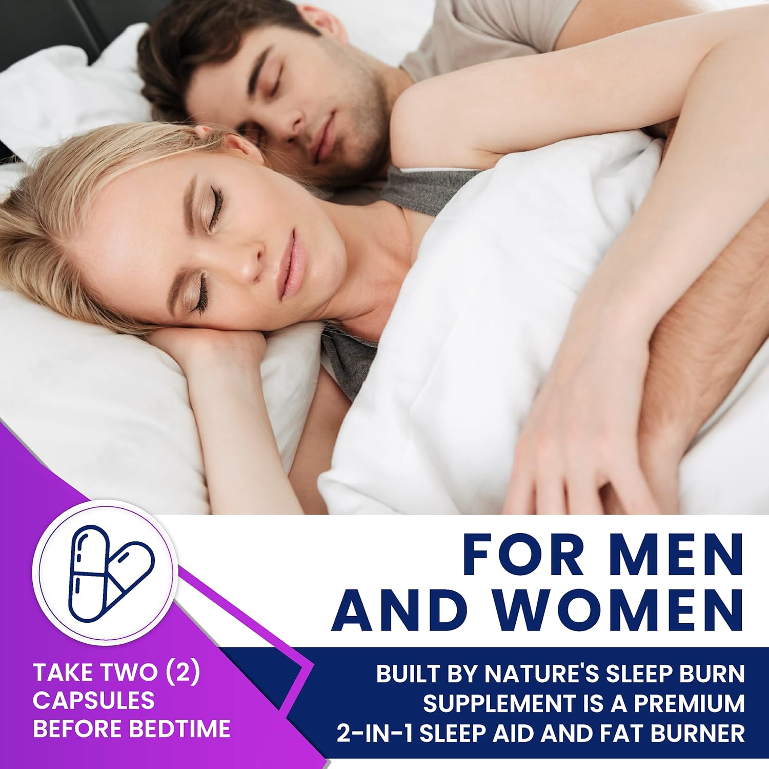 Night Time Fat Burner Sleep Support Capsules R71221