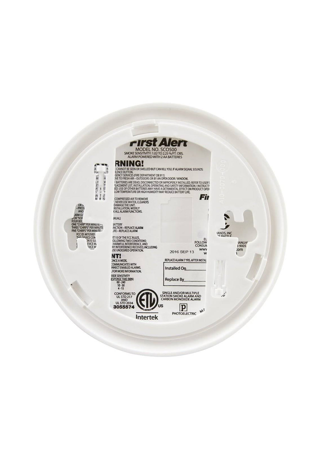Wireless Photoelectric Smoke and Carbon Monoxide Combo Alarm N993