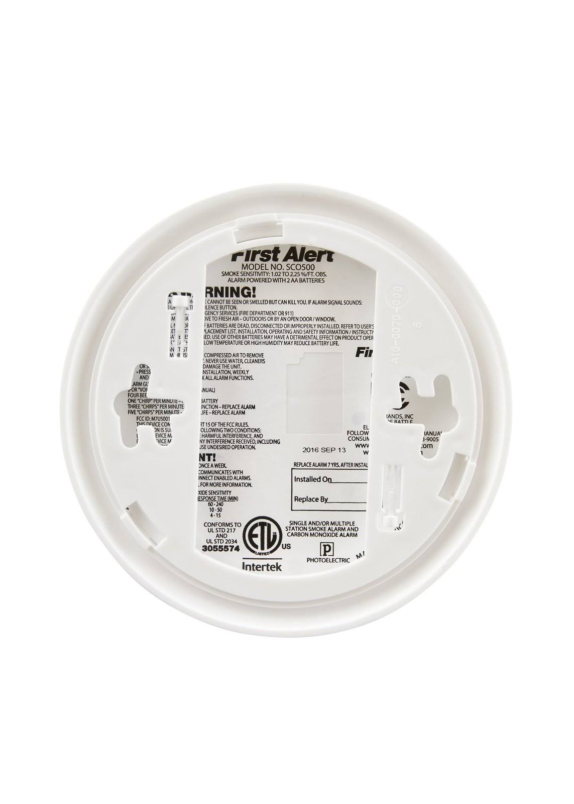 Wireless Photoelectric Smoke and Carbon Monoxide Combo Alarm N993