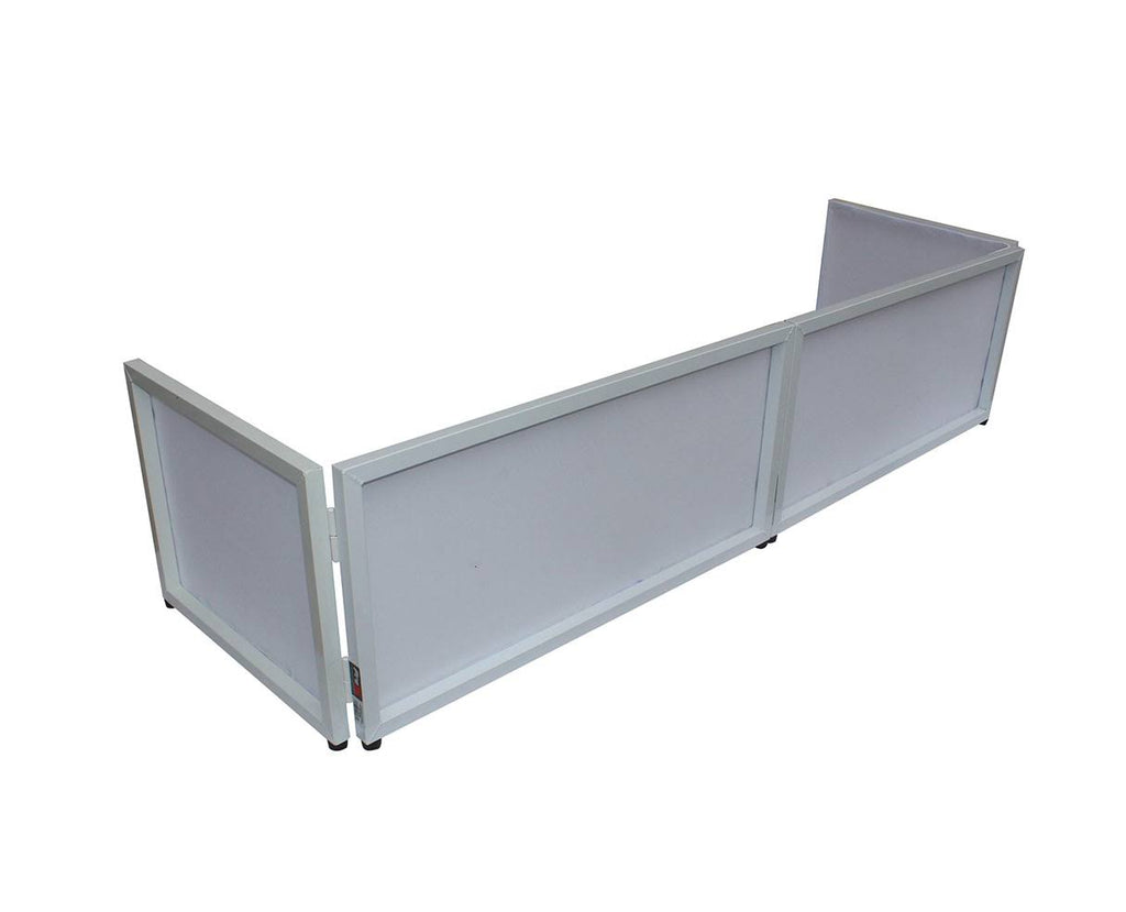 6ft Table Top DJ Facade Wedding White Trim D52433