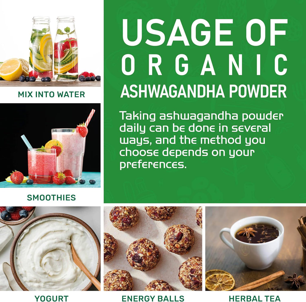 Ashwagandha Root Powder, Raw, Non-GMO P107