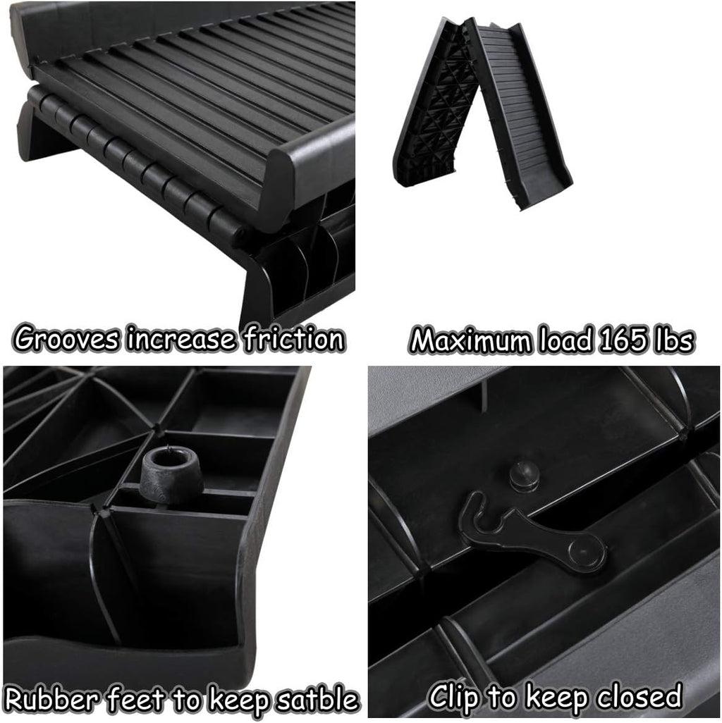 Heavy Duty Portable Folding Dog Ramp for Large Dogs SUV Truck Car F99479